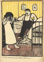 A Man Reproaches His Pregnant Mistress, from 